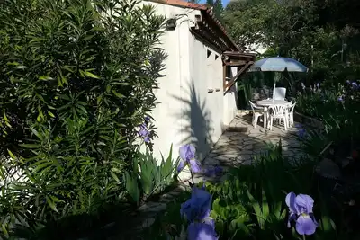 Image de Appartement 65m2, indépendant dans villa, terrasse, jardin et parking, 5 Pers.