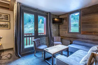 Image de Appartement spacieux 4 pièces, skis aux pieds, proche remontées et commerces à Valmorel