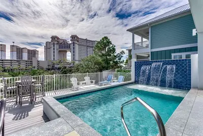 Image de Superbe Swash Home avec ascenseur et piscine privée pouvant être chauffée à North Beach Plantation