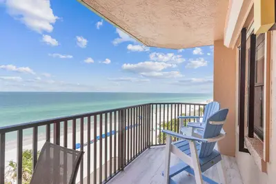 Image de Île d'Émeraude n ° 604 - Magnifique condo au dernier étage avec vue directe sur le golfe / Balcon privé