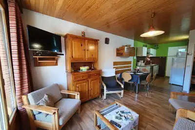 Image de Appartement idéalement situé au cœur de la station spacieux plein Sud (6 pers. )