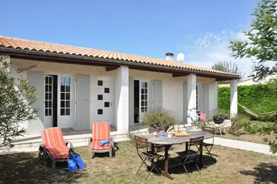 Image de Promotion : Maison 6 pers, terrain clos 600m2, 400m plage, mer et commerces