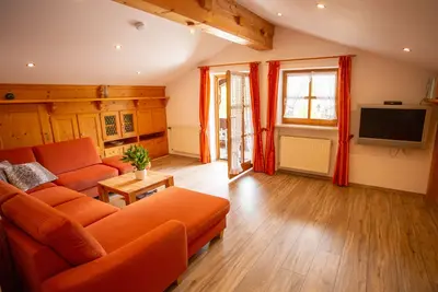 Image de Ferienwohnung \"Alpenrose\" für 4 Personen, Balkon, 70 m²