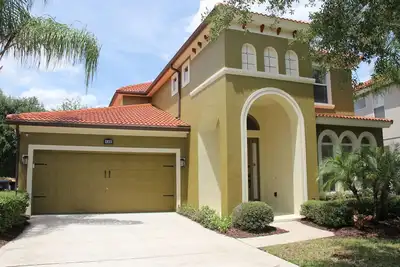 Image de Grande Piscine PRIVÉE Home W / Spa - 5 Br / 5bh - Residence Gated PRÈS De Disney