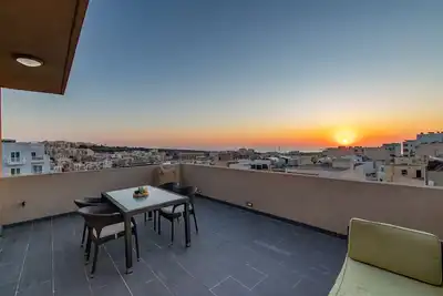 Image de Penthouse avec vue mer