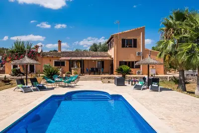 Finca rurale à Majorque Can Frit avec piscine.