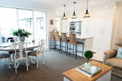 Luxueux SeaView Retreat, petit déjeuner compris
