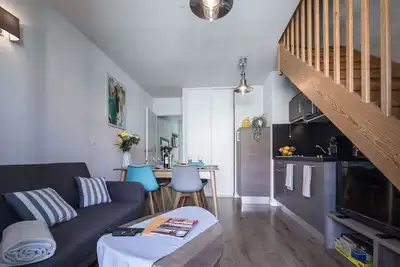 Image de Ravissant appartement 1ere ligne mer-Piscine-Parking-linge et ménage fournis