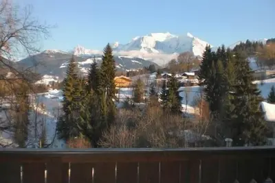 Image de Appartement Combloux 4 couchages face Mont Blanc
