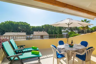 Llepol - Apartment with terrace in Port d'Alcúdia. Free WiFi
