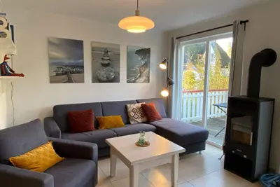 Image de Cosy maison jumelée avec sauna, jacuzzi, cheminée, près de la plage