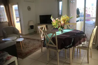 Image de Appartement spacieux  classé 4 étoiles, au calme, à 300m de la Mer