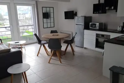 Image de Appartement récent à 2 pas de la plage orienté plein sud avec parking privé