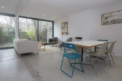 Image de Bel appartement de 3 chambres avec jardin privé dans le centre de Londres, près de Waterloo