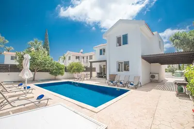 Image de Protaras Villa Ma14 - une villa qui peut accueillir 6 personnes dans 3 chambres