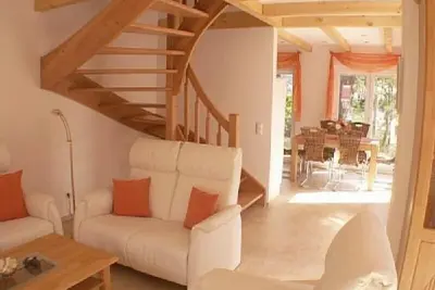 Image de Maison de plage de luxe avec vue sur la mer Baltique, sauna, chauffage au sol, poĂŞle Ă bois