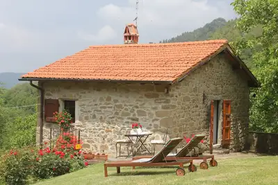 Image de Cottage accueillant les animaux de compagnie + piscine à proximité de Florence. Superbes vues. Capannina. dort2