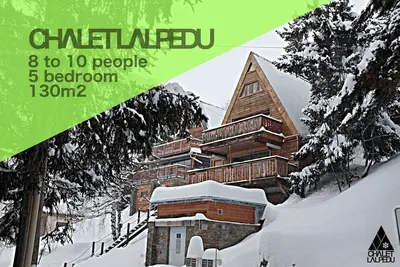 Image de Magnifique chalet delta plein sud jusqu'à 10 personnes