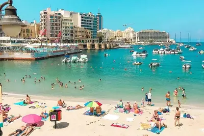 Image de Sliema Penthouse near Balluta Bay, St Julian, Beaches and Valletta