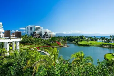 Image de Superbe résidence de plage de deux chambres avec forfait golf