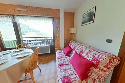 Image de Appartement cosy 5 couchages avec balcon, navette au pied, garage et ménage inclus - Le Grand-Bornand