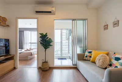 Image de Chambre de long séjour à 2 minutes à pied du Mrt près de Chatuchak