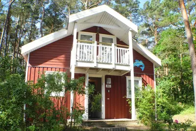 Image de Cottage dans la forêt de dunes avec sauna, bain à remous, lecteur Blu-ray et Wi-Fi