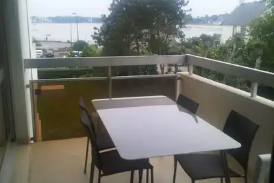 Image de Appartement T2, vue mer, 150m plage et thalasso Bénodet, garage, terrasse