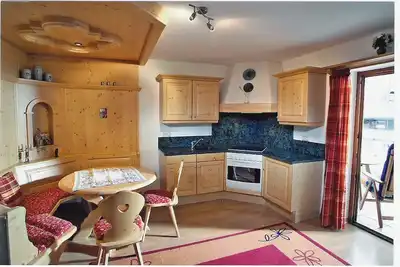Image de Ferienwohnung 3 | Hoher Göll | 1-5 Personen, 80 qm, 2 Schlafzimmer, 1 Einzelzimmer, Wohnküche und Balkon