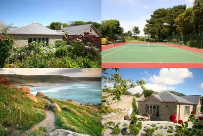 Image de Cottage primé en bord de mer Tennis \/ Sky Tv \/ Chiens \/ Jacuzzi 400m de la plage
