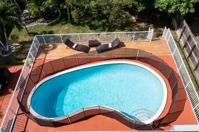 Image de Kmg: \"Palm Estate\" 3bd 3ba Hallandale Maison Avec Piscine