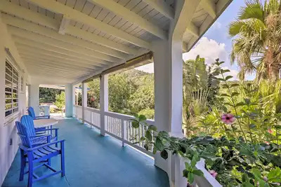 Image de Nouveau! Maison de St Croix avec vue sur les Caraïbes-1 km de la plage