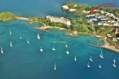 Image de Studio 3 personnes, rez de chaussée, dans résidence hôtelière à accès direct mer