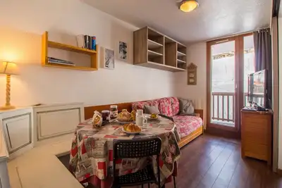 Image de Appartement familiale skis aux pieds pour 5 Vallandry - Les Arcs animaux accepté