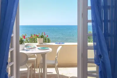 Image de Appartement à la mer, terrasse, jardin, vue sur la mer, connexion Wi-Fi, l'air, max. 5 personnes