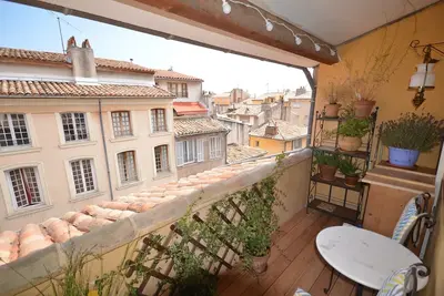 Image de Duplex centre ville historique \/ balcon sur le toit \/ climatisation \/ wifi gratuit