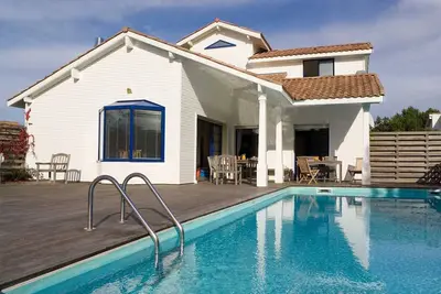 Image de Villa charmante + piscine privée | Près du terrain de golf de Moliets