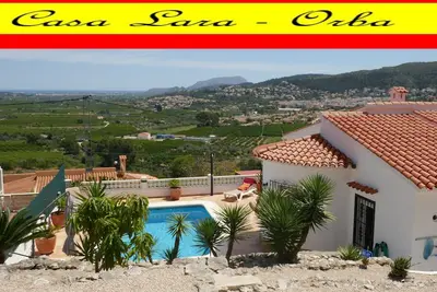 Image de Magnifique villa avec piscine privée et vue imprenable mer\/montagne