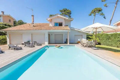 Image de Magnifique villa avec piscine | Club de golf de Moliets et plage!