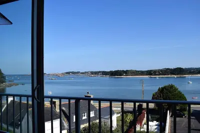 Image de Appartement rénové à Trégastel avec vue sur mer et parking