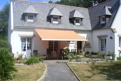 Image de Maison 3***, grand jardin clos, au calme. Proche centre ville, 10 min des plages