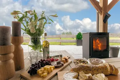 ferme de vacances à Holten avec bain à remous