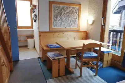 Image de Charmant 2 pièces mezzanine, skis aux pieds, proche Esf et commerces - Hameau Le Mottet