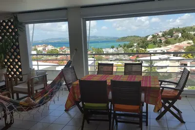 Image de Appartement F4 -wi-fi, Magnifique vue sur Anse-Mitan les Trois-Ilets