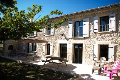 Image de Mas indépendant, confort, climatisé, avec piscine Drôme Provençale Grignan