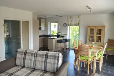 Image de Appartement 4 **** EdelWeiß, 3 pièces, parking souterrain, ascenseur, WiFi, Oberstaufen Plus