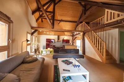 Image de A 200 m du lac d'annecy, duplex avec terrasse vue sur les montagnes