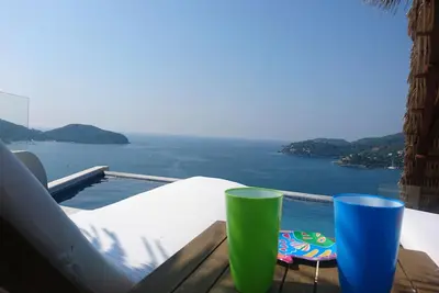 Penthouse de luxe sur la plage de La Ropa la vue la plus spectaculaire