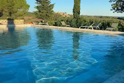 Image de Maison sur les hauteurs du Chianti avec des vues d'exception