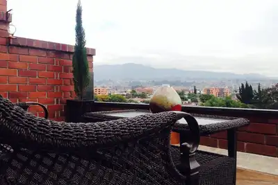 Image de Bel appartement avec vue imprenable sur la terrasse